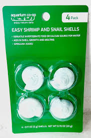 Aquarium Co-Op Easy Shrimp and Snail Shells - 4 Pack