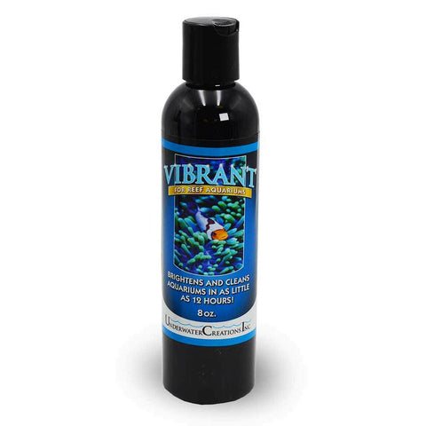 Underwater Creations Reef Vibrant Liquid Aquarium Cleaner Reef Formula - 8oz