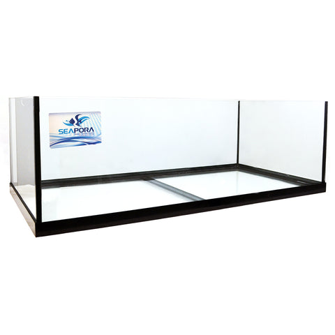 Seapora Rimless Aquarium - Frag - 80 gallons - 48x24x16