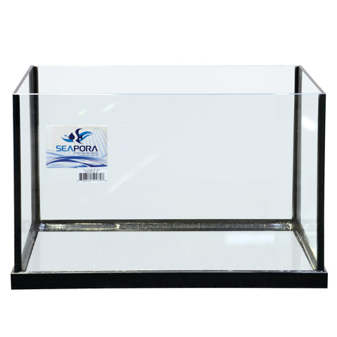 Seapora Rimless Aquarium - Frag - 21 gallons
