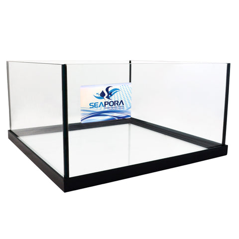 Seapora Rimless Aquarium - Frag - 30 gallons