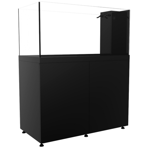 Pro Clear Prostar 150 Peninsula Rimless Glass Aquarium w/ Stand & Filter - Black