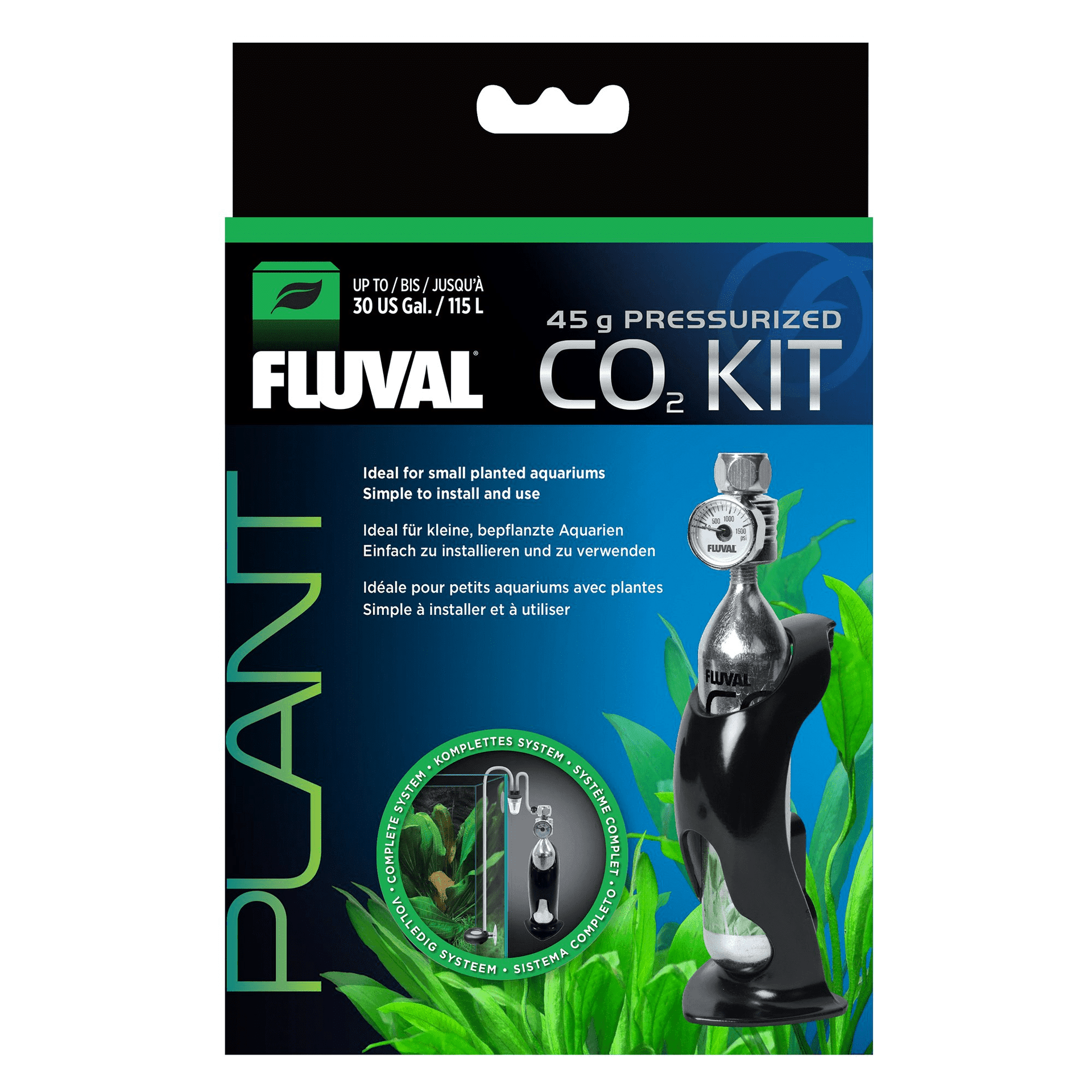 Fluval co2 kit sales 45g